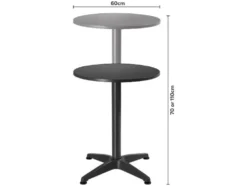 2 in 1: Bistro- und Stehtisch