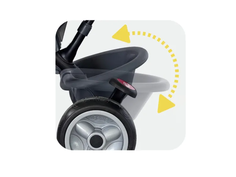 3-in-1 Dreirad »Baby Driver Plus«, Premium-Ausstattung