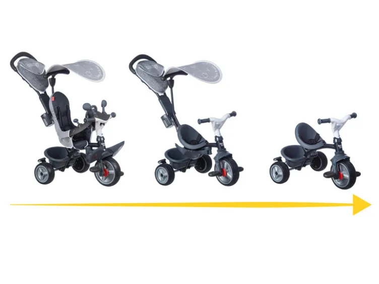 3-in-1 Dreirad »Baby Driver Plus«, Premium-Ausstattung