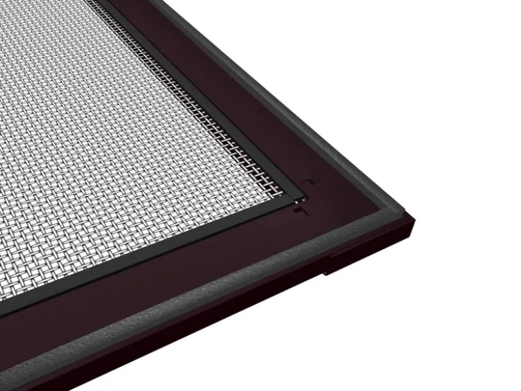 Insektenschutz-Tür mit Mittelsprossenprofil, Komplettbausatz B 120 x H 240 cm