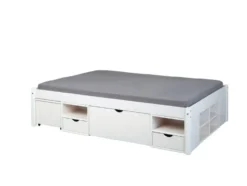 Inter Link Funktionsbett »Claas« oder »Till«, 2 integrierten Nachtkonsolen und Lattenroste
