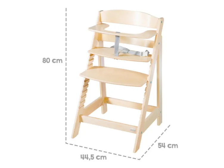 2-in-1 Treppenhochstuhl »Born Up Zickzack«, mit Sitzverkleinerer