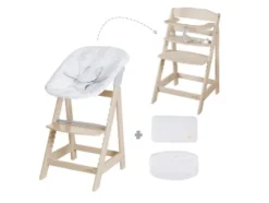 2-in-1 Treppenhochstuhl »Born Up Zickzack«, mit Sitzverkleinerer