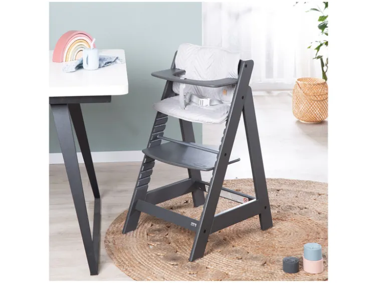 2-in-1 Treppenhochstuhl »Born Up Zickzack«, mit Sitzverkleinerer
