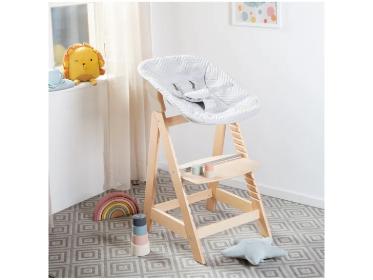 2-in-1 Treppenhochstuhl »Born Up Zickzack«, mit Sitzverkleinerer