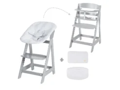 2-in-1 Treppenhochstuhl »Born Up Zickzack«, mit Sitzverkleinerer