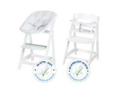 2-in-1 Treppenhochstuhl »Born Up Zickzack«, mit Sitzverkleinerer
