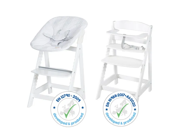 2-in-1 Treppenhochstuhl »Born Up Zickzack«, mit Sitzverkleinerer