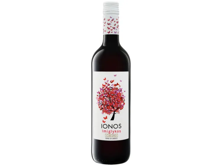 Ionos Imiglykos lieblich, Rotwein