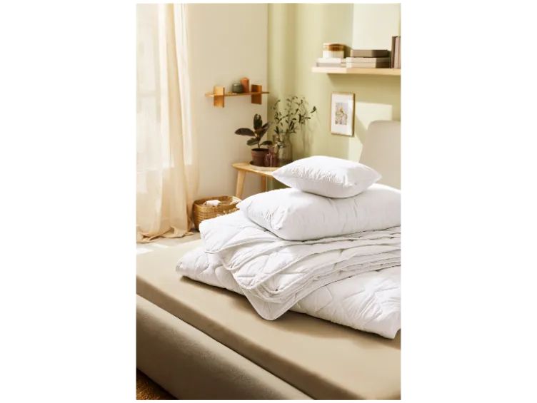 4-Jahreszeiten-Steppbett, kochfest, 155 x 220 cm