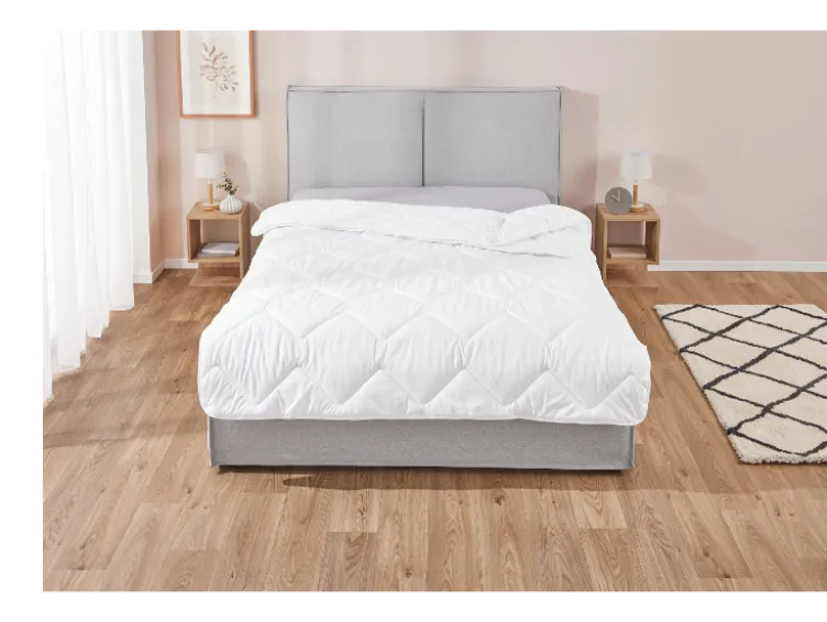 4-Jahreszeiten-Steppbett, kochfest, 155 x 220 cm