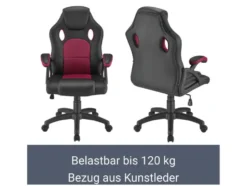 Juskys Bürostuhl »Montreal« im sportlichen Racer Design