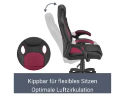 Juskys Bürostuhl »Montreal« im sportlichen Racer Design