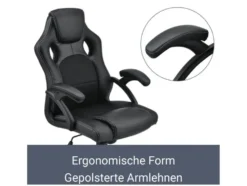 Juskys Bürostuhl »Montreal« im sportlichen Racer Design