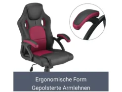 Juskys Bürostuhl »Montreal« im sportlichen Racer Design