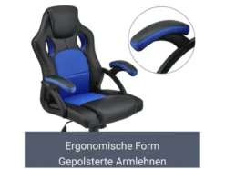 Juskys Bürostuhl »Montreal« im sportlichen Racer Design