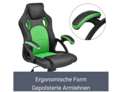 Juskys Bürostuhl »Montreal« im sportlichen Racer Design