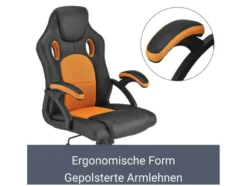 Juskys Bürostuhl »Montreal« im sportlichen Racer Design