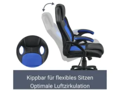 Juskys Bürostuhl »Montreal« im sportlichen Racer Design