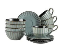 Kaffeetassen-Set mit Untertassen »Confino«, 12-teilig