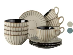 Kaffeetassen-Set mit Untertassen »Confino«, 12-teilig