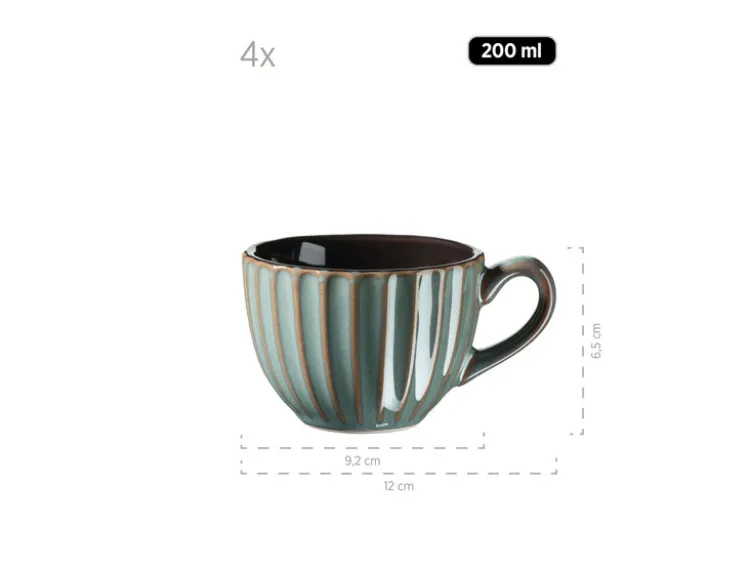 Kaffeetassen-Set mit Untertassen »Confino«, 12-teilig