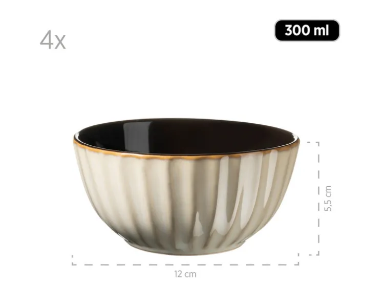Kaffeetassen-Set mit Untertassen »Confino«, 12-teilig