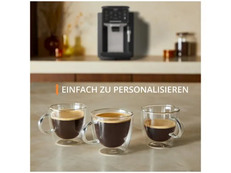 Kaffeevollautomat Sensation »EA910A« mit Milchdüse