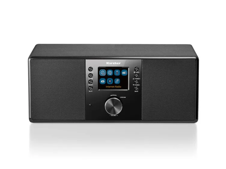 Karcher DAB 7000i Internetradio - DAB+ / UKW Radio - Bluetooth - USB - Wecker