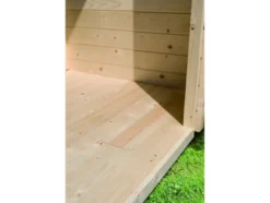 Karibu Gartenhaus »Trundholm 2«, Flachdach, inklusive Schleppdach und Doppelflügeltür
