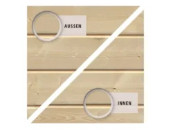 Karibu Hochbeet »Lyss«, aus Holz, mit Folie