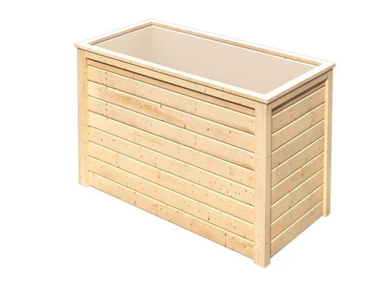 Karibu Hochbeet »Lyss«, aus Holz, mit Folie