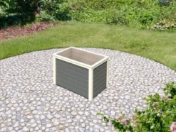Karibu Hochbeet »Lyss«, aus Holz, mit Folie