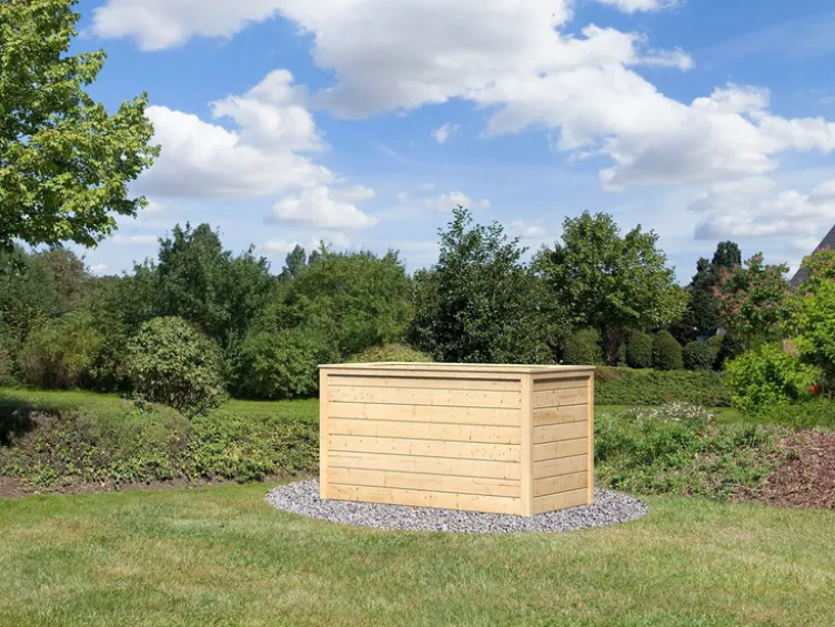 Karibu Hochbeet »Lyss«, aus Holz, mit Folie