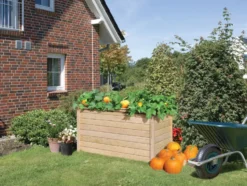 Karibu Hochbeet »Lyss«, aus Holz, mit Folie