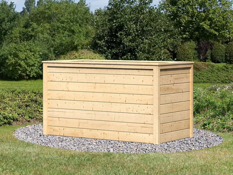 Karibu Hochbeet »Lyss«, aus Holz, mit Folie