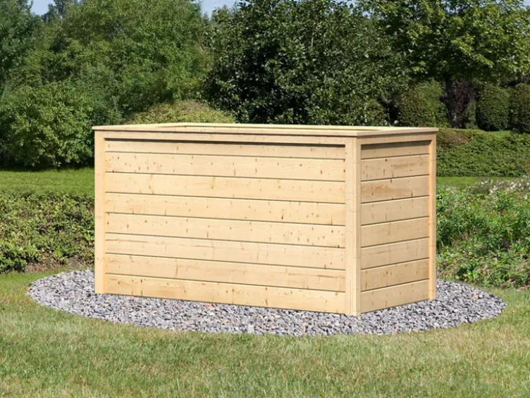 Karibu Hochbeet »Lyss«, aus Holz, mit Folie