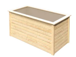 Karibu Hochbeet »Lyss«, aus Holz, mit Folie