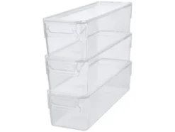 Kühlschrank-Organizer mit Deckel, 3er Set, 2 L