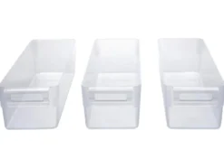 Kühlschrank Organizer ohne Deckel PP S 3er Set
