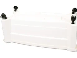 KHW Calypso Pflanzkasten mit Bewässerungssystem, B 79 x T 35 x H 33 cm