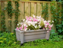 KHW Calypso Pflanzkasten mit Bewässerungssystem, B 79 x T 35 x H 33 cm