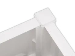 KHW Pflanzkasten mit Spalier zentral, L 100 cm, 110 Liter, Kunststoff