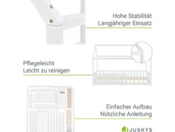 Kinderbett »Marli«, im skandinavischen Design