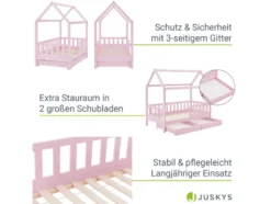 Kinderbett »Marli«, im skandinavischen Design