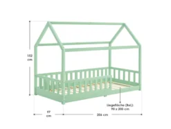 Kinderbett »Marli«, im skandinavischen Design