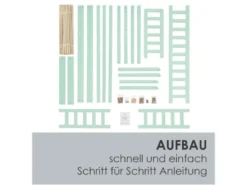 Kinderbett »Marli«, im skandinavischen Design