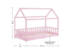 Kinderbett »Marli«, im skandinavischen Design