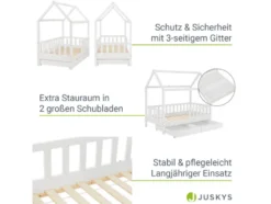 Kinderbett »Marli«, im skandinavischen Design
