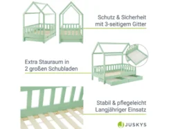 Kinderbett »Marli«, im skandinavischen Design